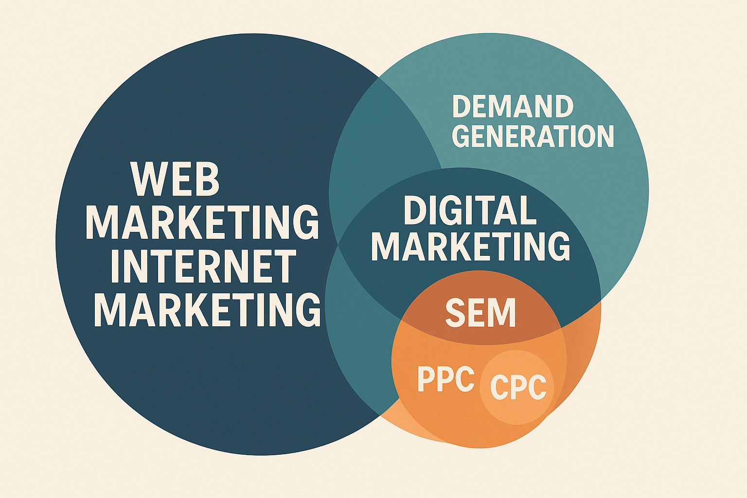 marketing jargon vin diagram - Joshua Banks